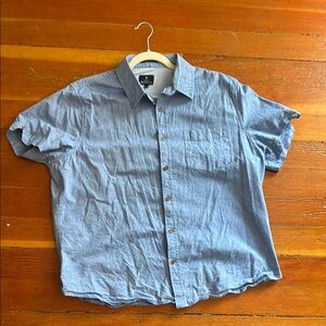Ben Sherman Mens XL Blue Casual Shirt EUC